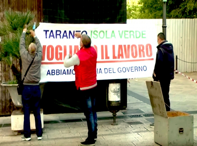 Cobas: “Si trovi soluzione per lavoratori ex Taranto Isolaverde”