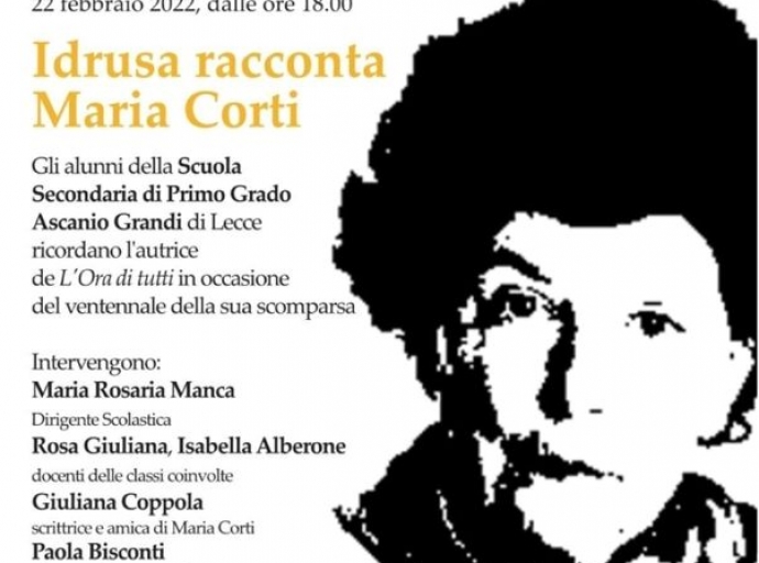 Presso la Biblioteca Bernardini di Lecce con "Idrusa e Maria Corti" - di Pompea Vergaro