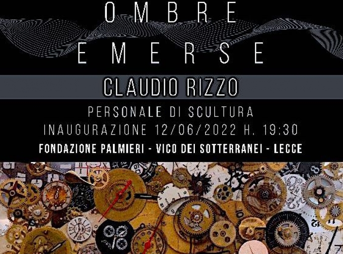 Questa sera al via la Personale di Claudio Rizzo presso la Fondazione Palmieri a Lecce